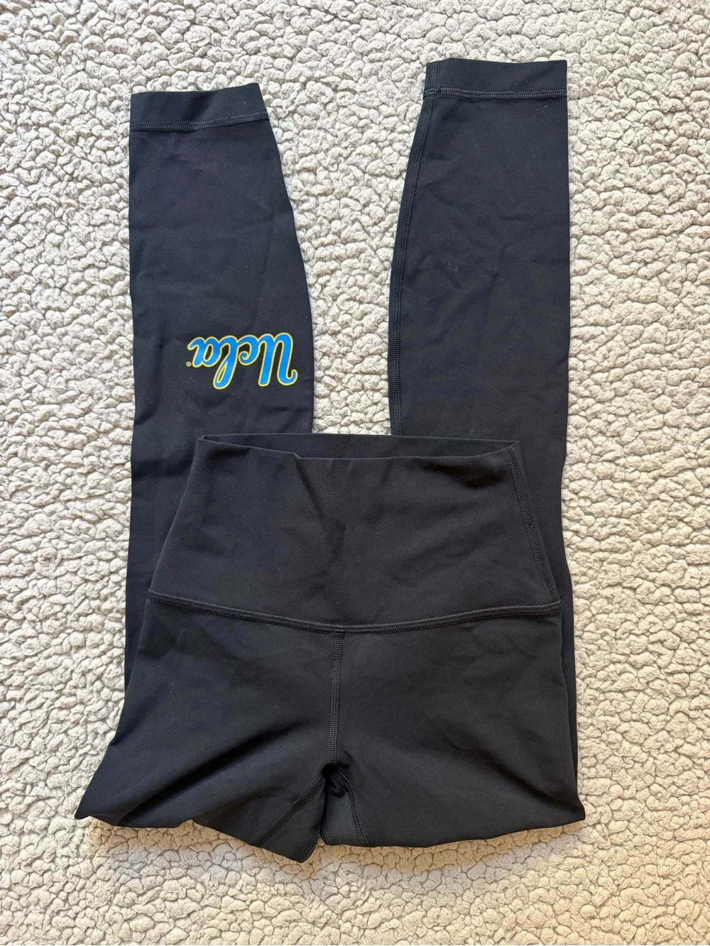 UCLA lululemon athletica Black Leggings with Logo Tag